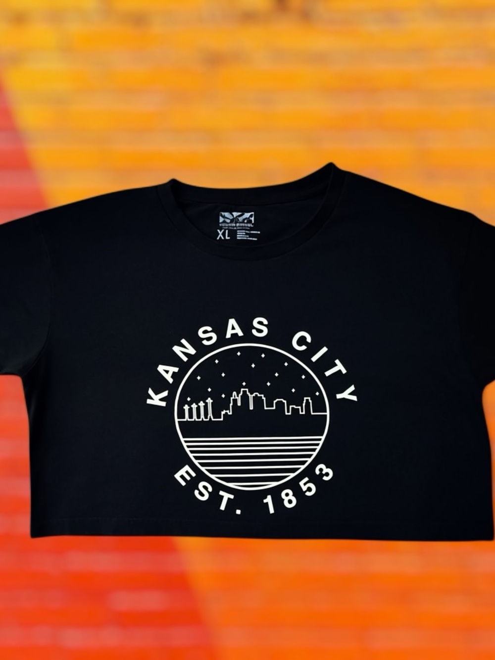 Kansas City Est. 1853 Black Graphic Tee